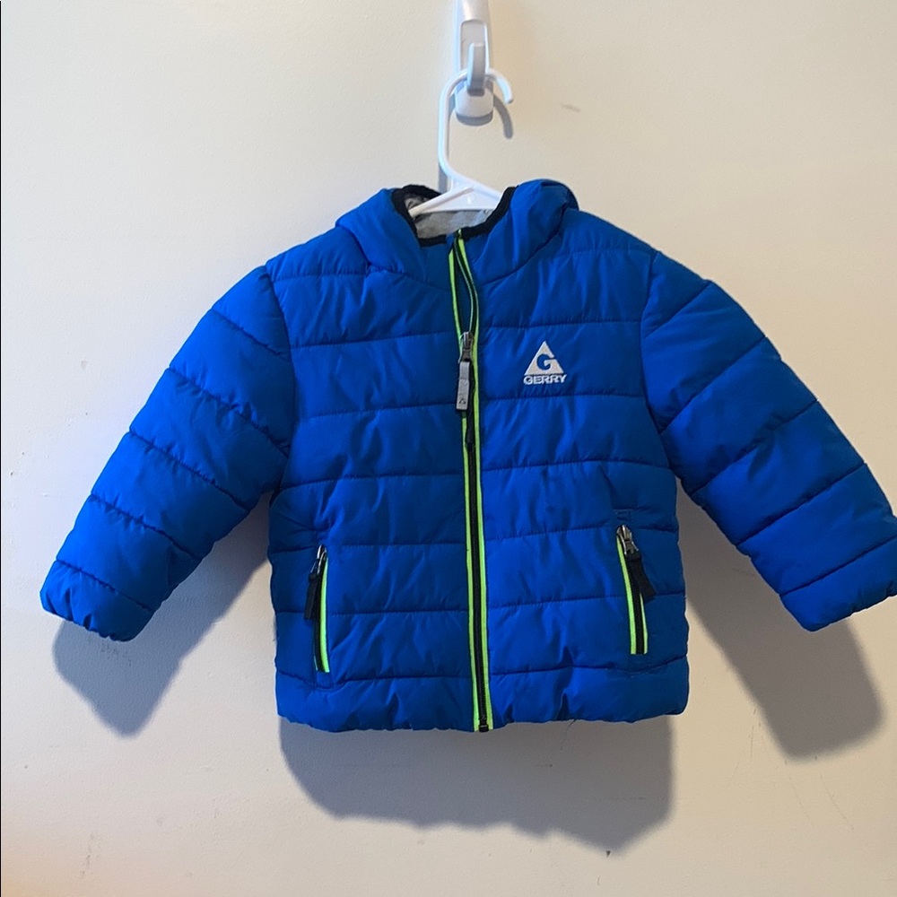 Gerry Weber Quilted Jacket with Green Accents